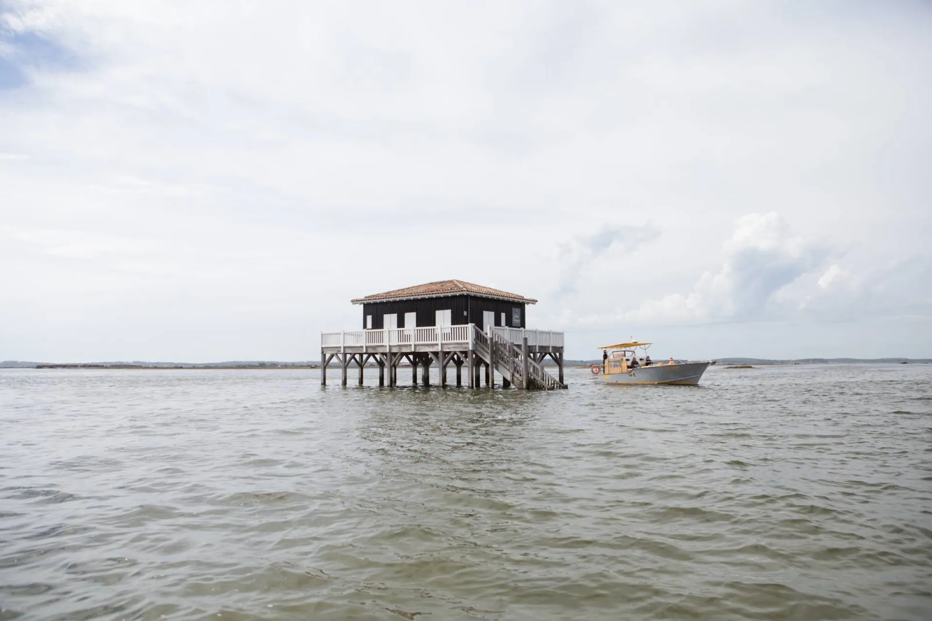Cabane tchanquées - Ile aux oiesaux 