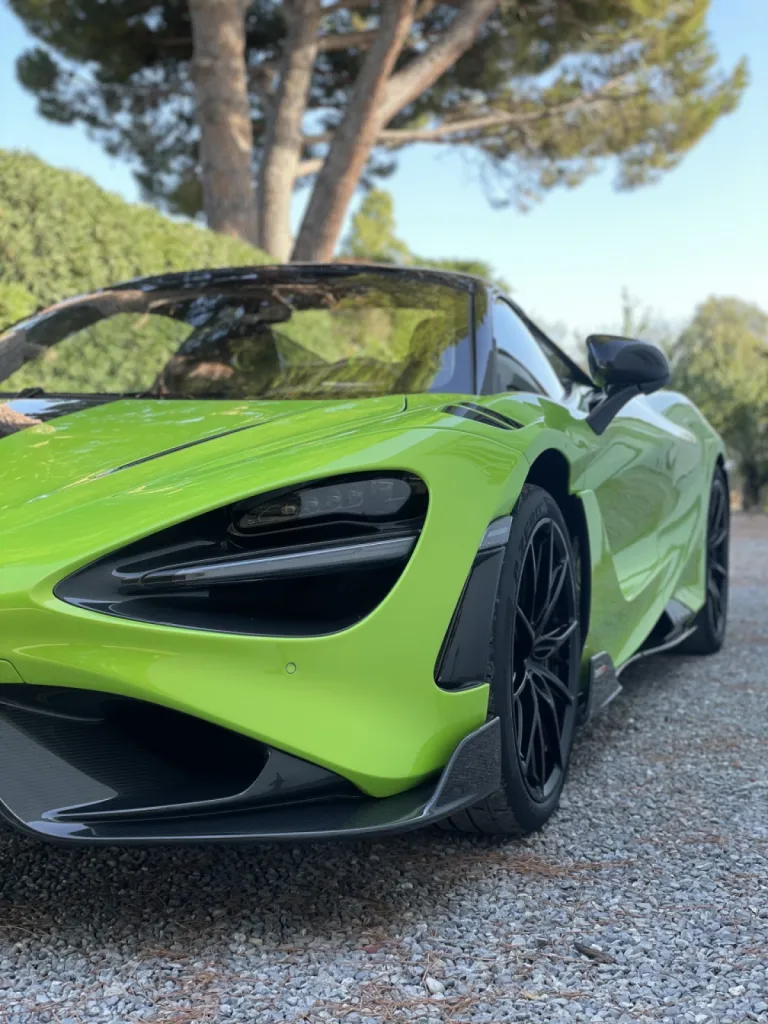 Covering Transparent - MC LAREN 765LT - XPEL NICE MONACO - Riviera Detailing 