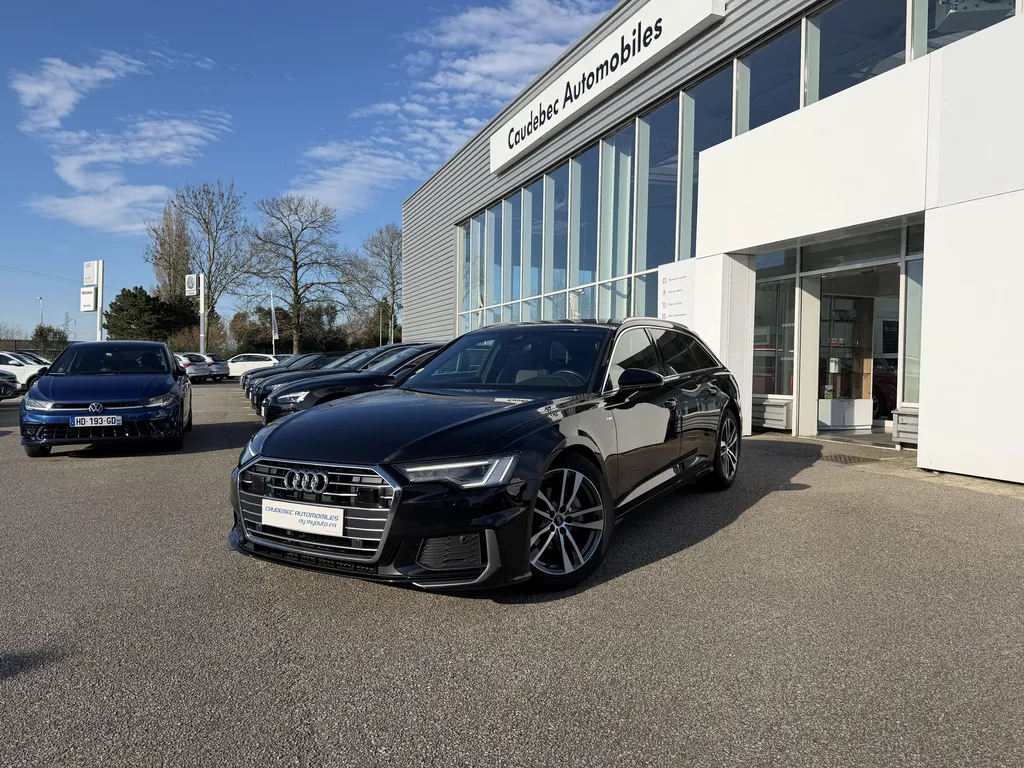 Audi A6 Avant S line 163 ch S tronic d’occasion proche Rouen – break diesel automatique haut de gamme disponible