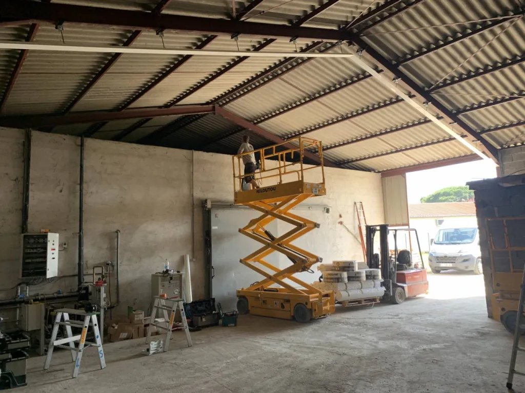 Création d'une chambre froide à Bordeaux