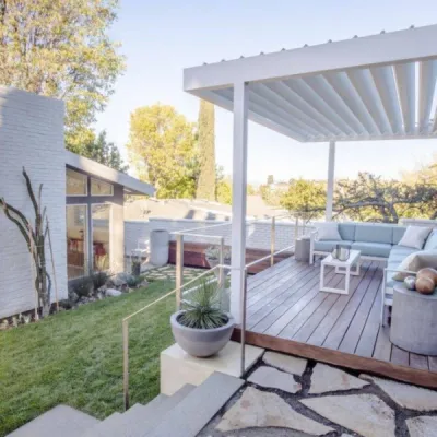 pergola bioclimatique renson rossi paca