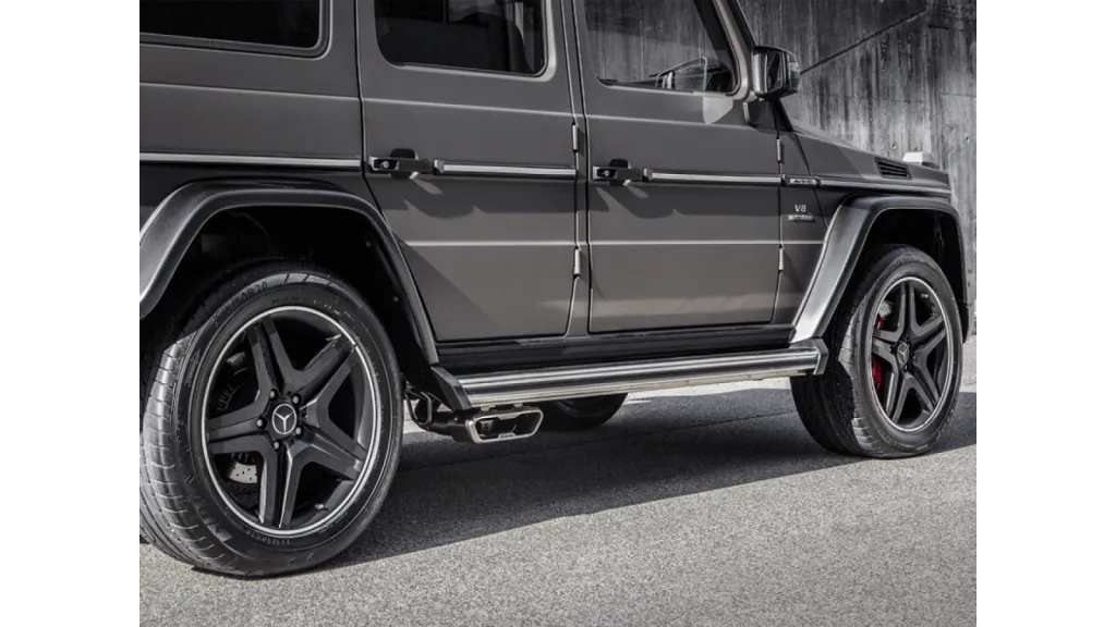 Installation ligne complète d'échappement pour 4x4