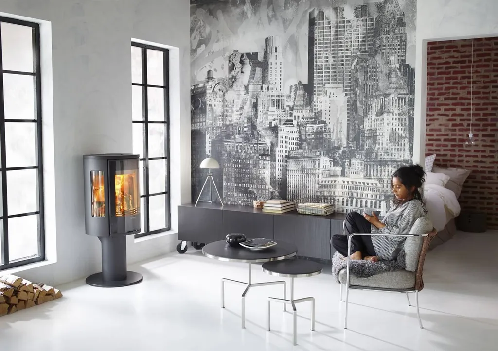 poêle bois haut de gamme contura 586