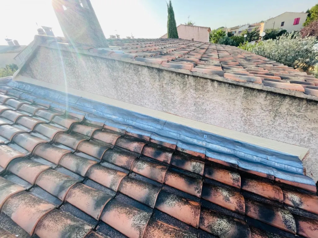 Solin plomb près de Aix en Provence fini