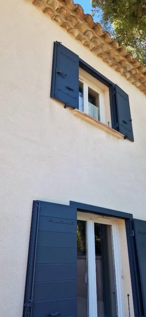 Remplacement de volets battants Bleu Trotter sur Fontvieille