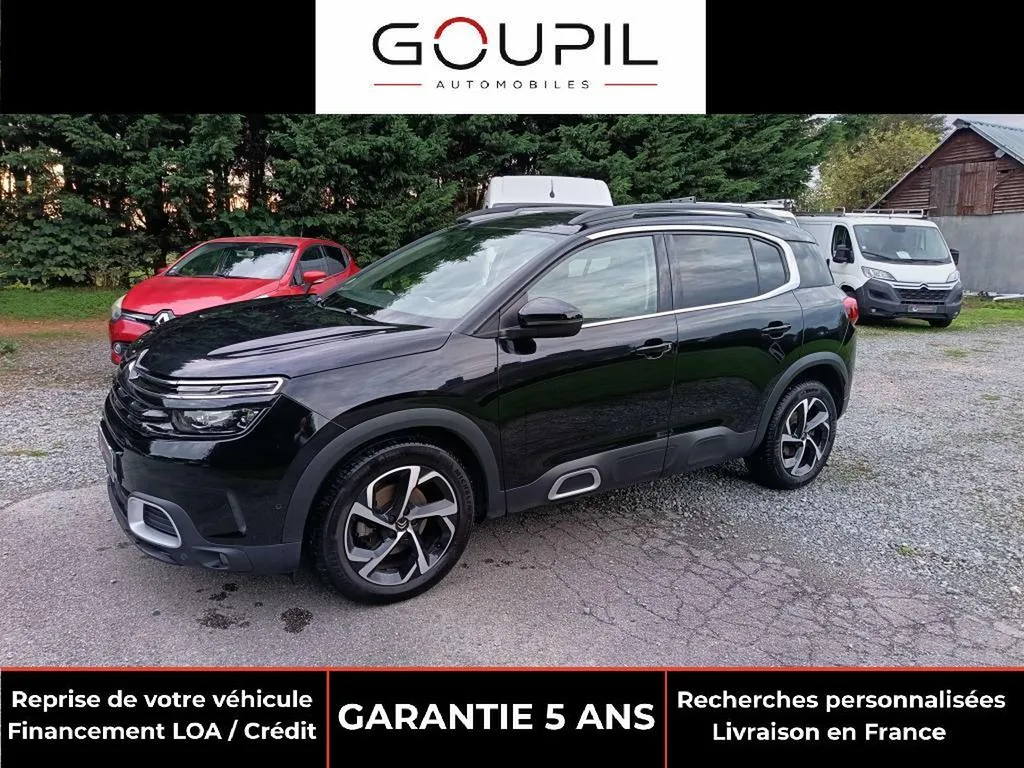 Achat Citroën C5 Aircross d'occasion EAT8 Shine à Saint-Gilles-de-la-Neuville proche Rouen: un SUV révisé chez Goupil Automobiles