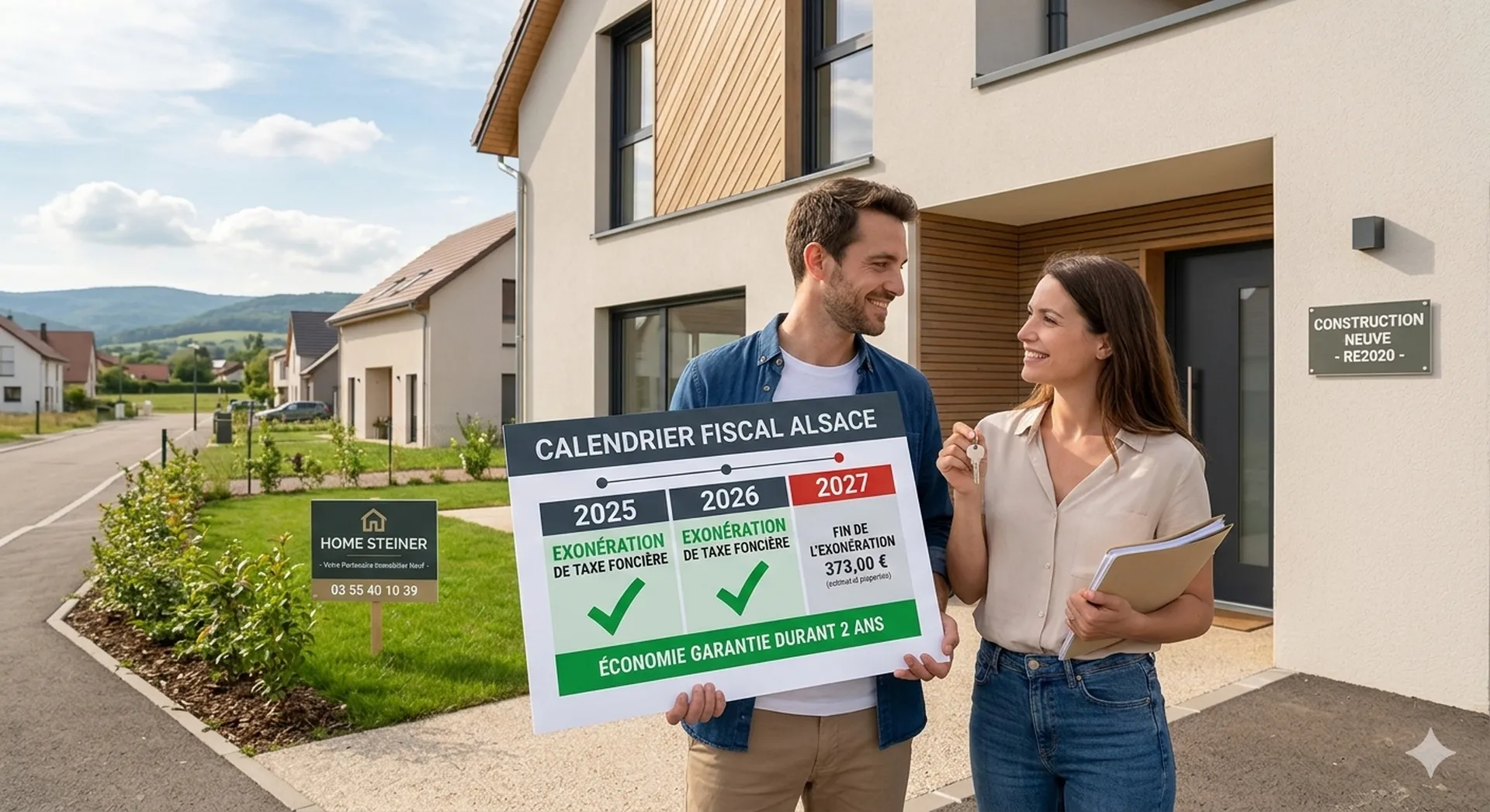 Optimisez votre budget immobilier grâce à l'exonération de taxe foncière dans le neuf en Alsace