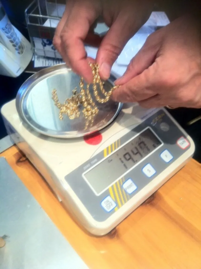 Achat de bijoux or au poids Marseille