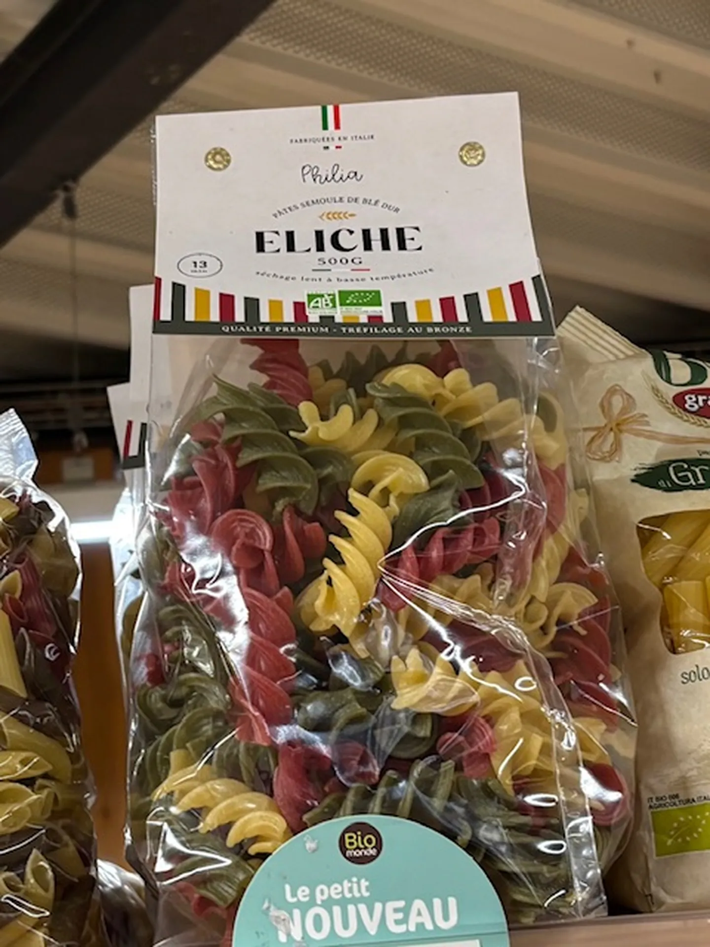 Voyage en Italie à travers des pâtes artisanales Philia et Granoro, en vente à Belleville-en-Beaujolais