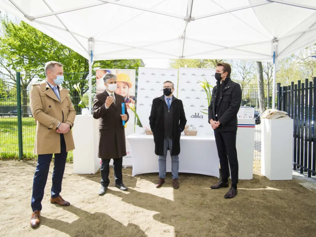 Reportage photographique événementiel inauguration de la Résidence D'Clic Pont-de-Claix discours Hervé Legros Christophe Ferrari Bertrand Converso Lionel Beffre