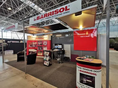 Stand Plafonds Tendus Occitans Toulouse - Salon Habitat 2023
