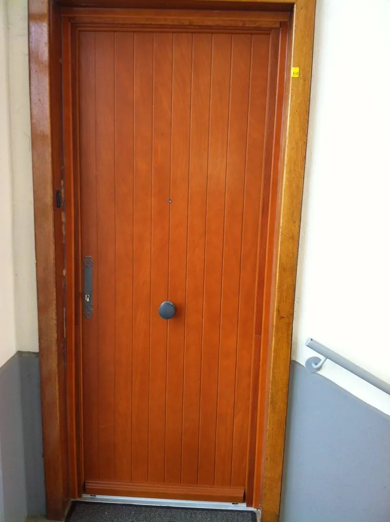 pose palière acoustique avec pommeau centrale installéé à Eculy