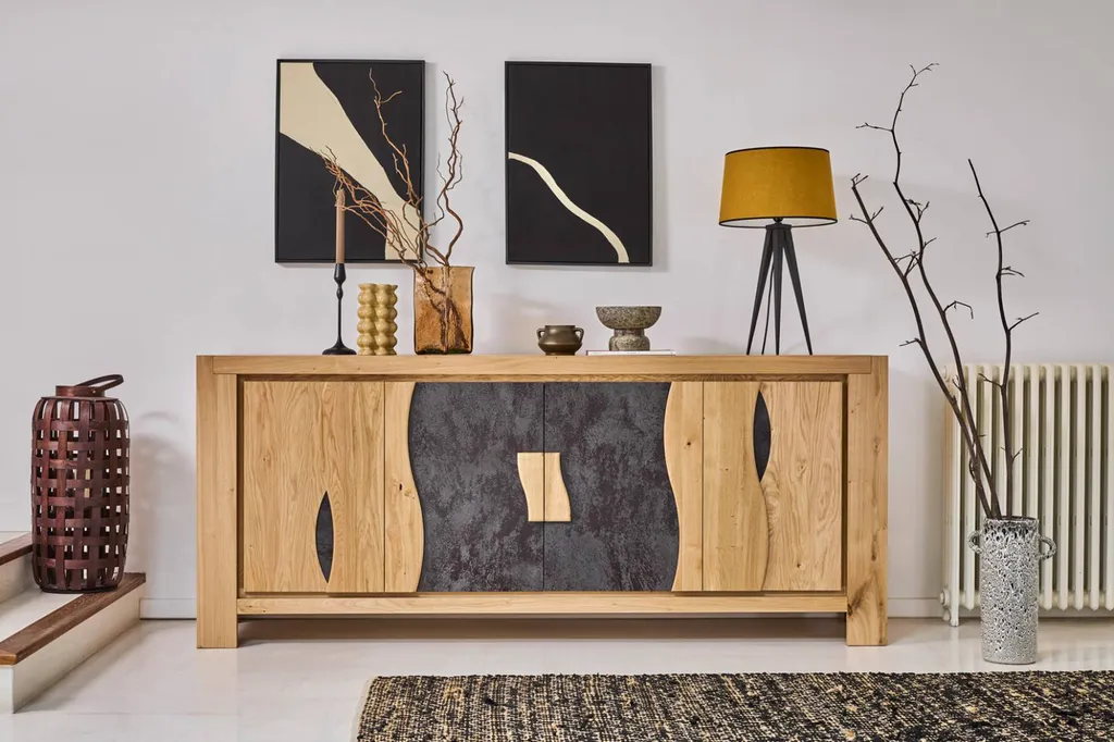 Vente d'une salle à manger complète bois massif modèle LEGEND