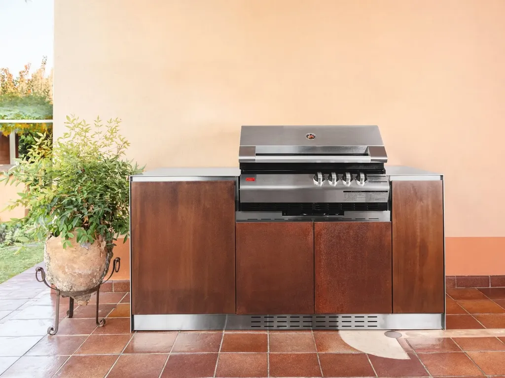 Habillage acier corten