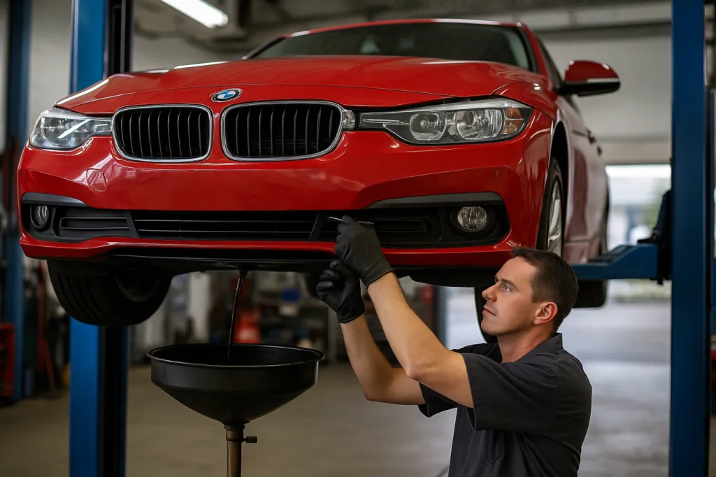 Où trouver un garage spécialisé pour la vidange de boîte automatique de ma BMW Série 3 à Lormont en Gironde ?