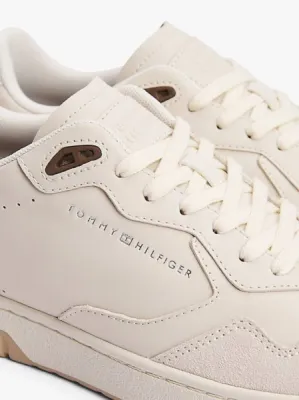 Baskets en cuir et daim multitextures Tommy Hilfiger chez Urban Chic à Dieppe en  seine maritime