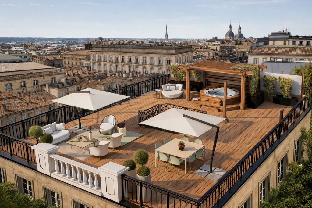 Terrasse suite royale