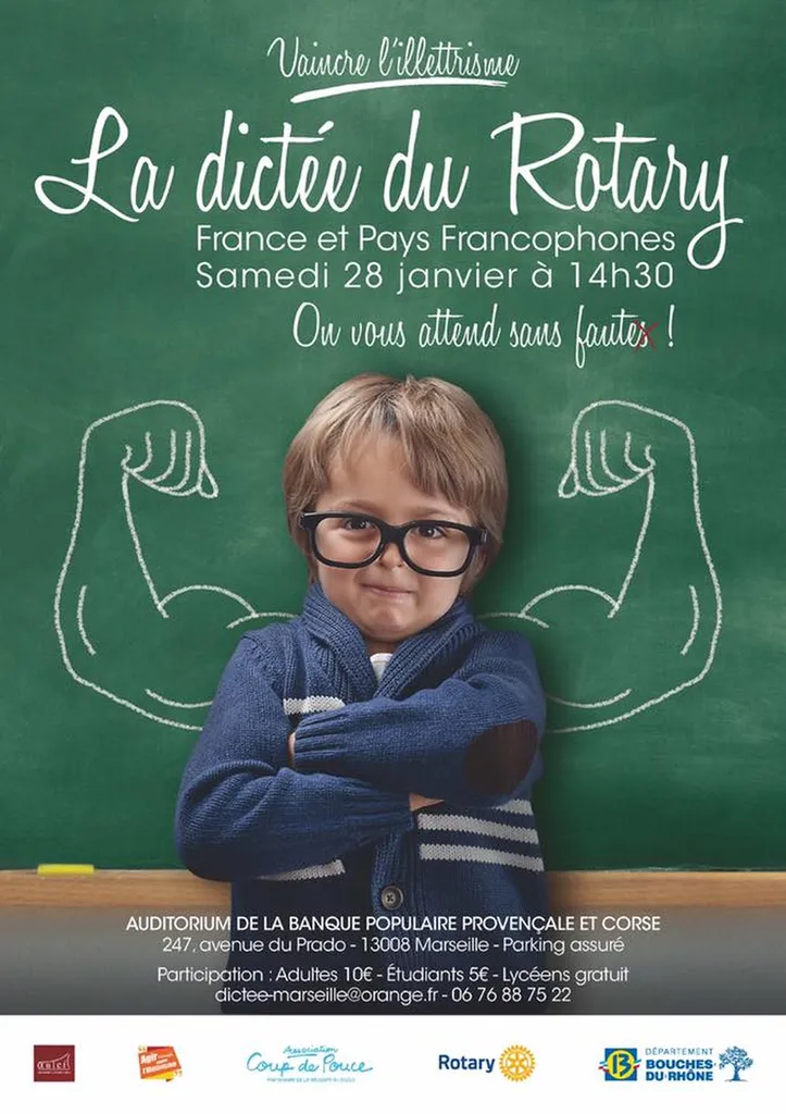 Dictée Nationale du Rotary 2017 du 28 janvier 2017