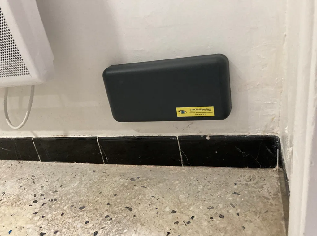 Installation d’un IPM contre l’humidité ascensionnelle à Sète Hérault.