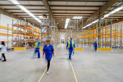 Plateforme logistique de e-commerce à Lyon