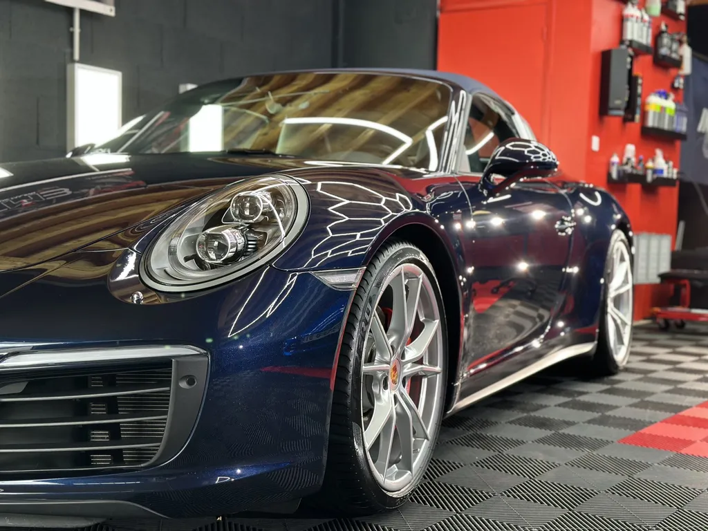 DETAILING Porsche protection film de protection PPF Lyon traitement céramique carosserie 