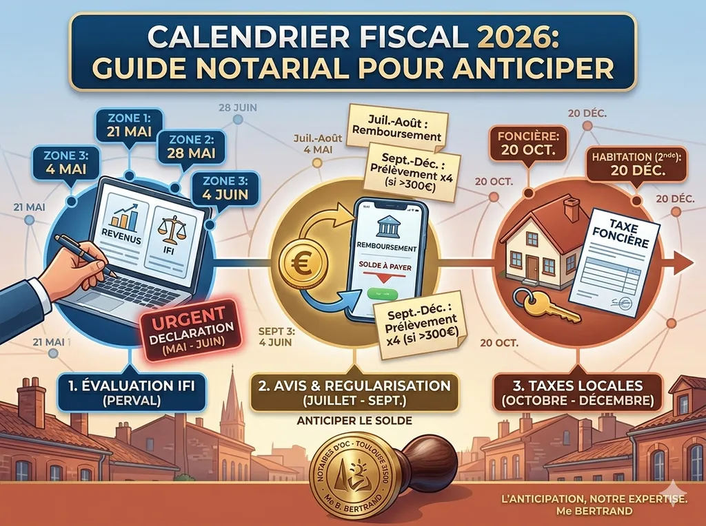 Calendrier Fiscal 2026