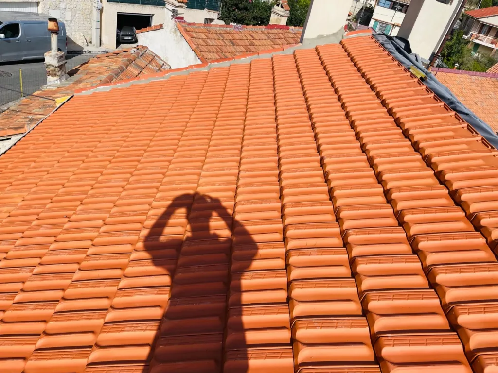 Nouvelle réfection de toiture de maison près de Aix en Provence