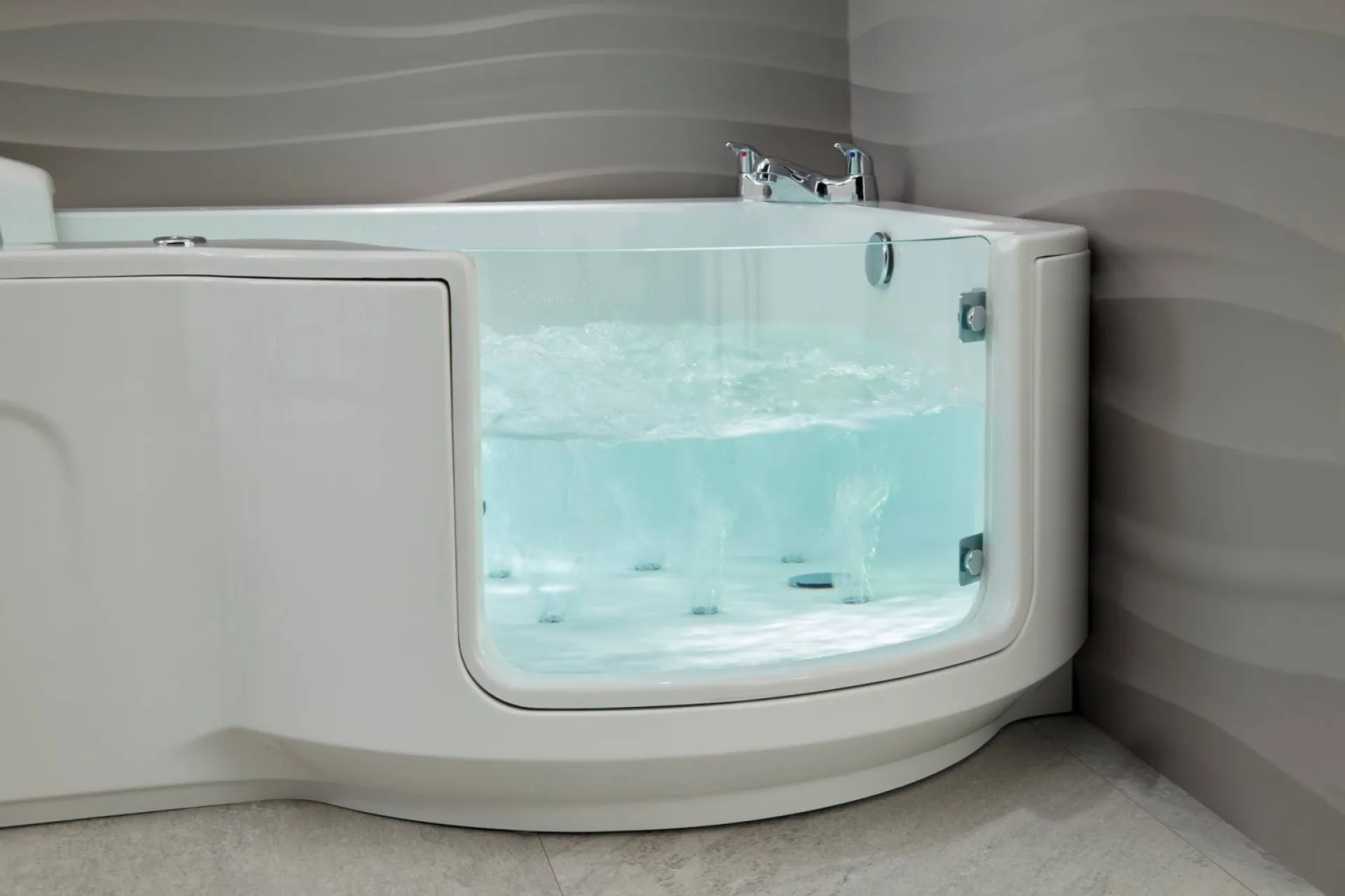 Baignoire à porte avec siège élévateur Louisiana