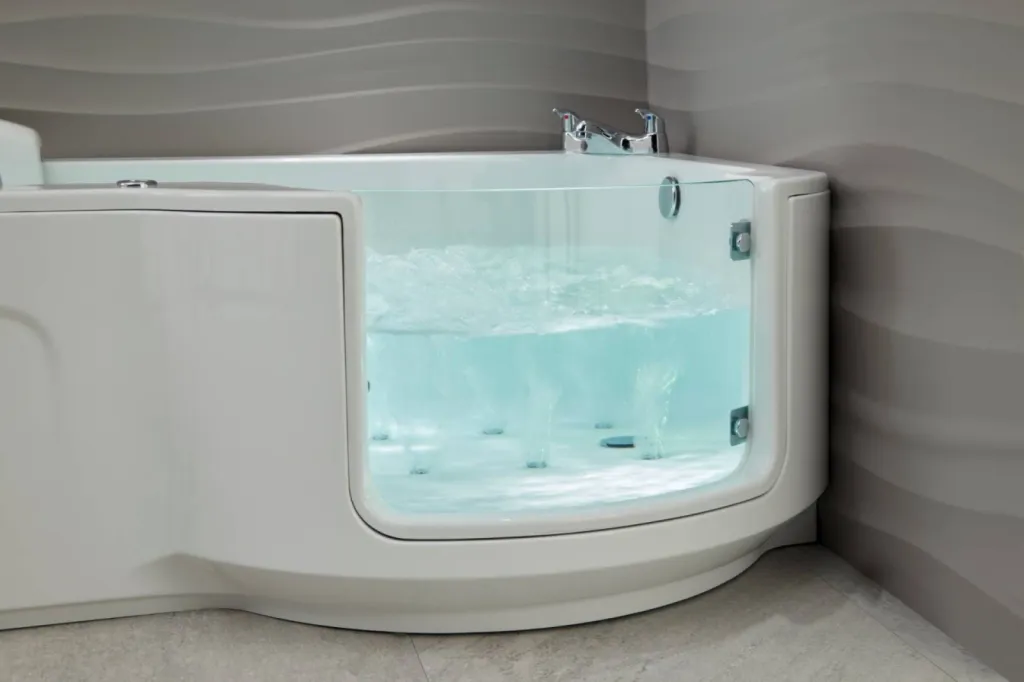 Baignoire à porte avec siège élévateur Louisiana