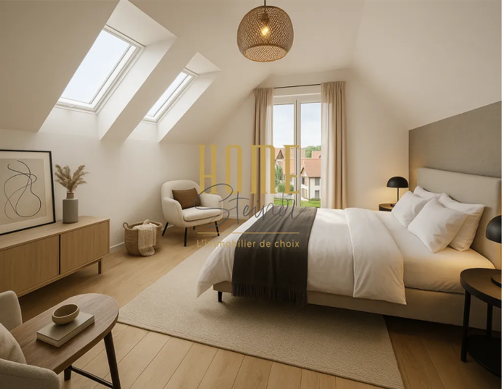 Programme immobilier neuf à Mittelschaeffolsheim avec appartements lumineux, grandes terrasses ou jardins, dans un cadre naturel recherché