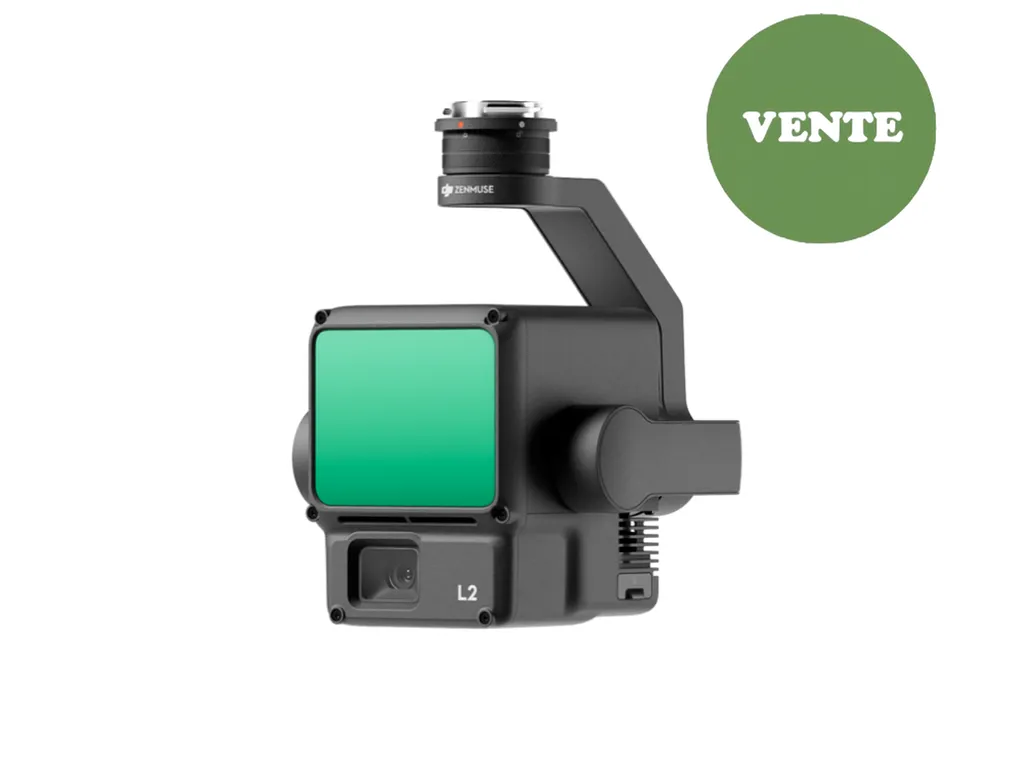 Vente DJI Zenmuse L2 neuf : capteur LiDAR haute précision pour topographie et cartographie