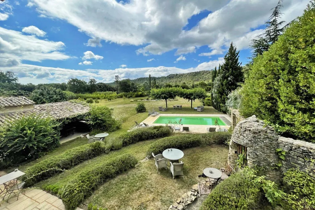 House in Provence countryside by Mont Ventoux