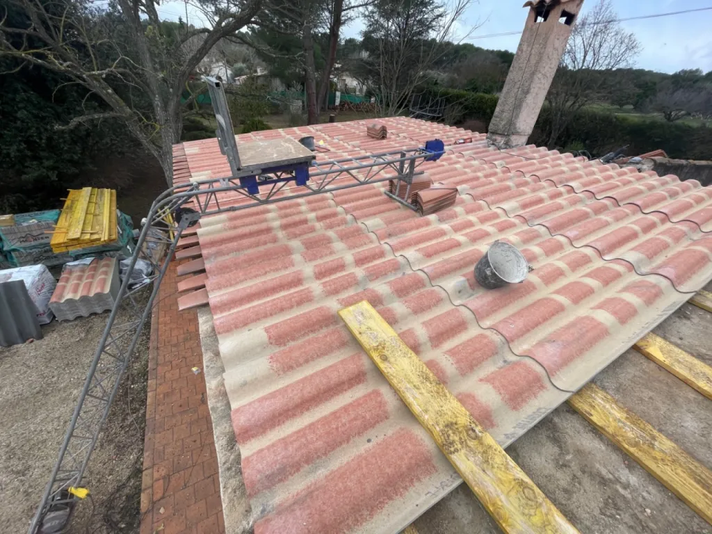 pose de pst flamée sur martigues