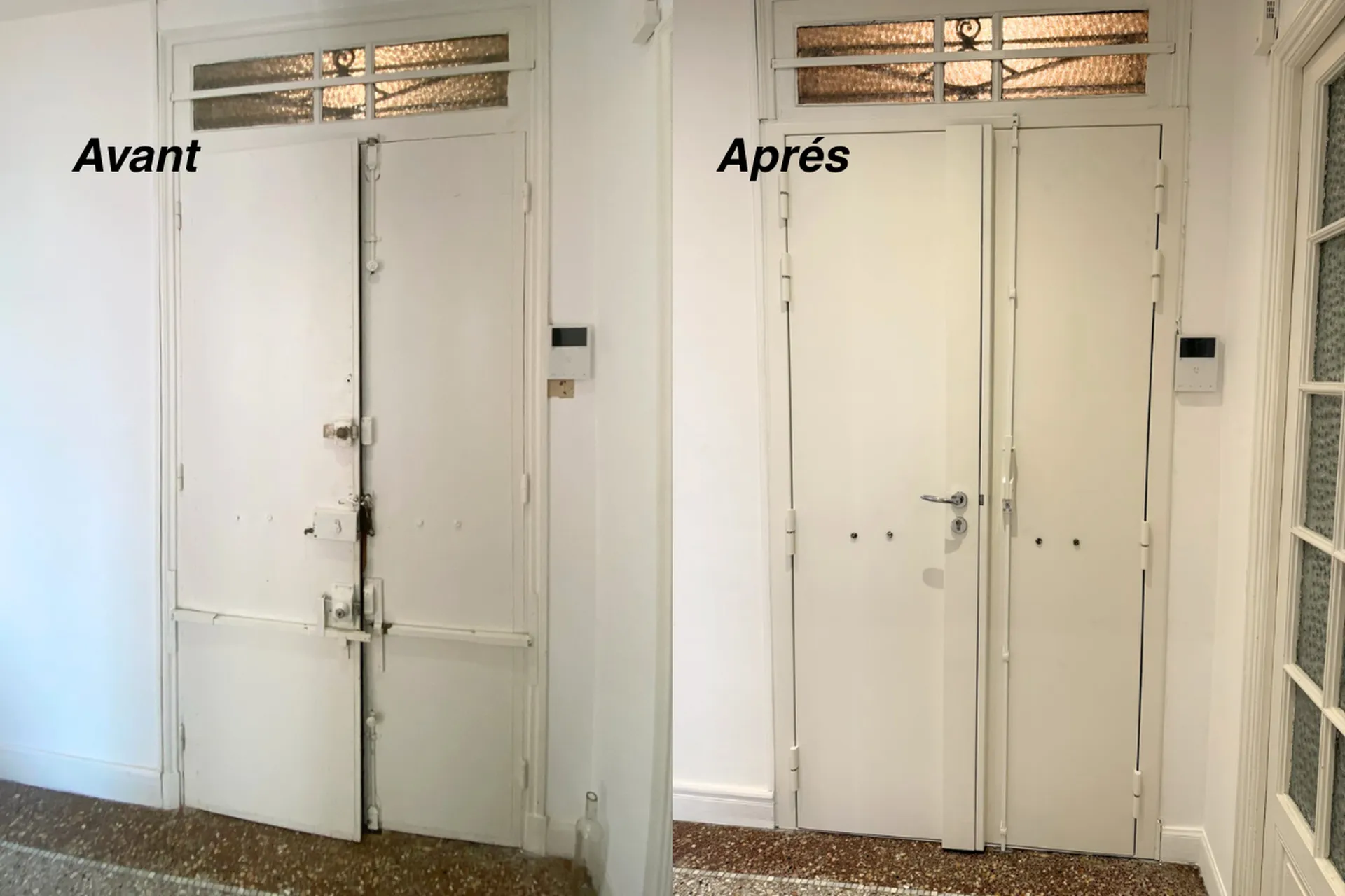 Renforcement de la Sécurité de Porte d'Entrée d'Appartement à Nice