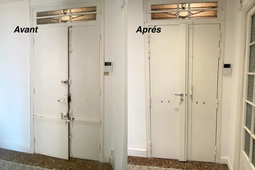 Renforcement de la Sécurité de Porte d'Entrée d'Appartement à Nice