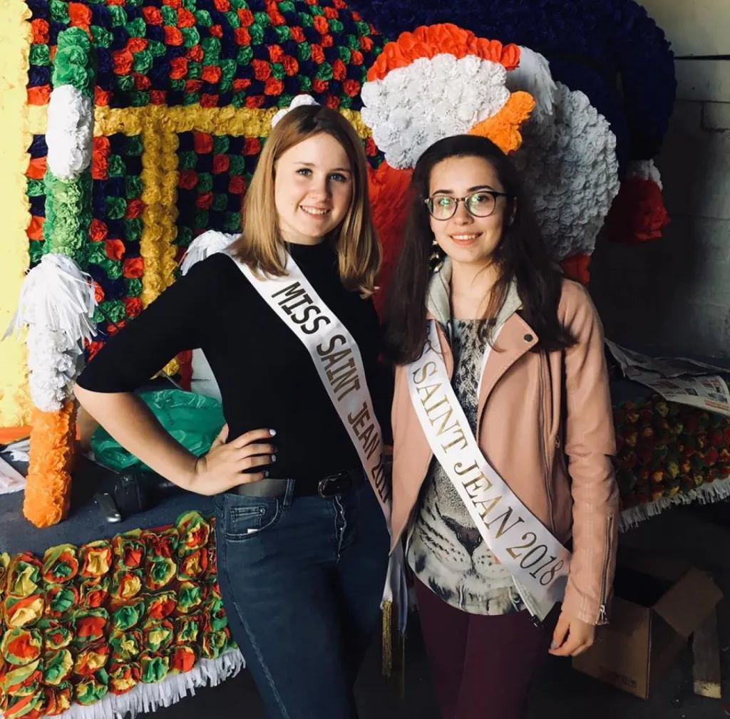 Miss Saint-Jean 2017 & 2018, Lucie Deneuve et Lucie Descahmps