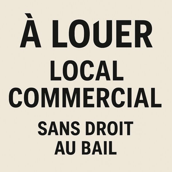 Location local commercial dans le centre de Saint Germain en Laye