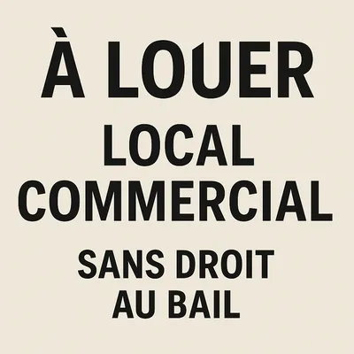 Location local commercial dans le centre de Saint Germain en Laye