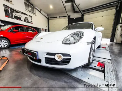 Conversion flexfuel E85 Porsche Cayman 978 2.7i 245cv - ADP Performance Salon de Provence