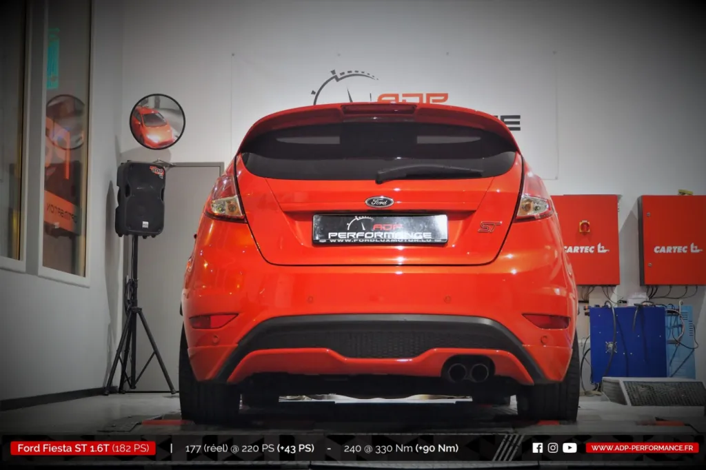 Reprogrammation moteur Marseille - Ford Fiesta ST 1.6T 182cv - ADP Performance