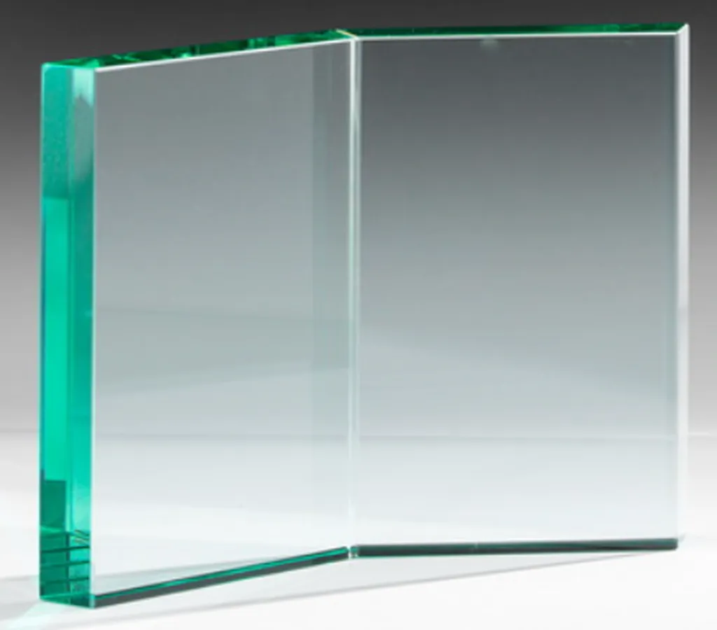 Livre trophée verre 150x200 épaisseur 19mm, en boite Cadeau