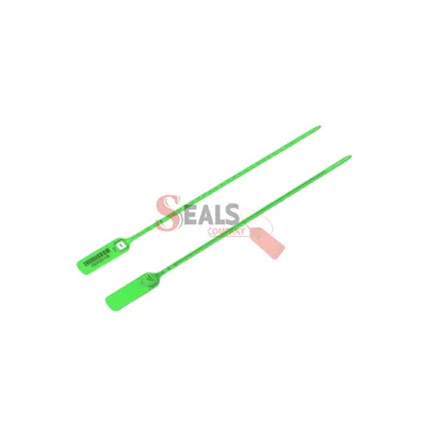 Scellé de sécurité réglable FLATSEALS 400 en polypropylène avec insert métallique