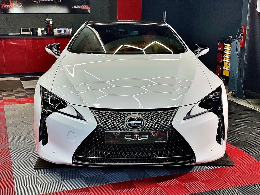 Protection céramique et PPF Lexus LC 500 EMB DETAILING centre accrédité  à Lyon