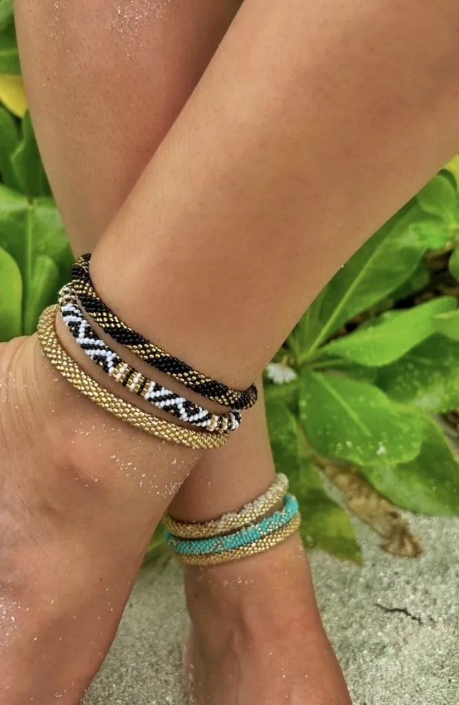 Bracelets de cheville nepalais Maison Kizo