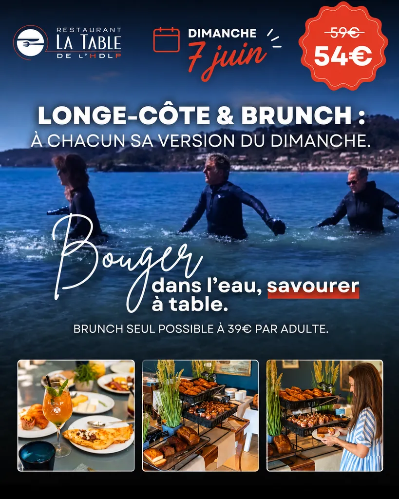 Longe Côte et Brunch tous les 1er dimanche du mois (sauf juillet et août)