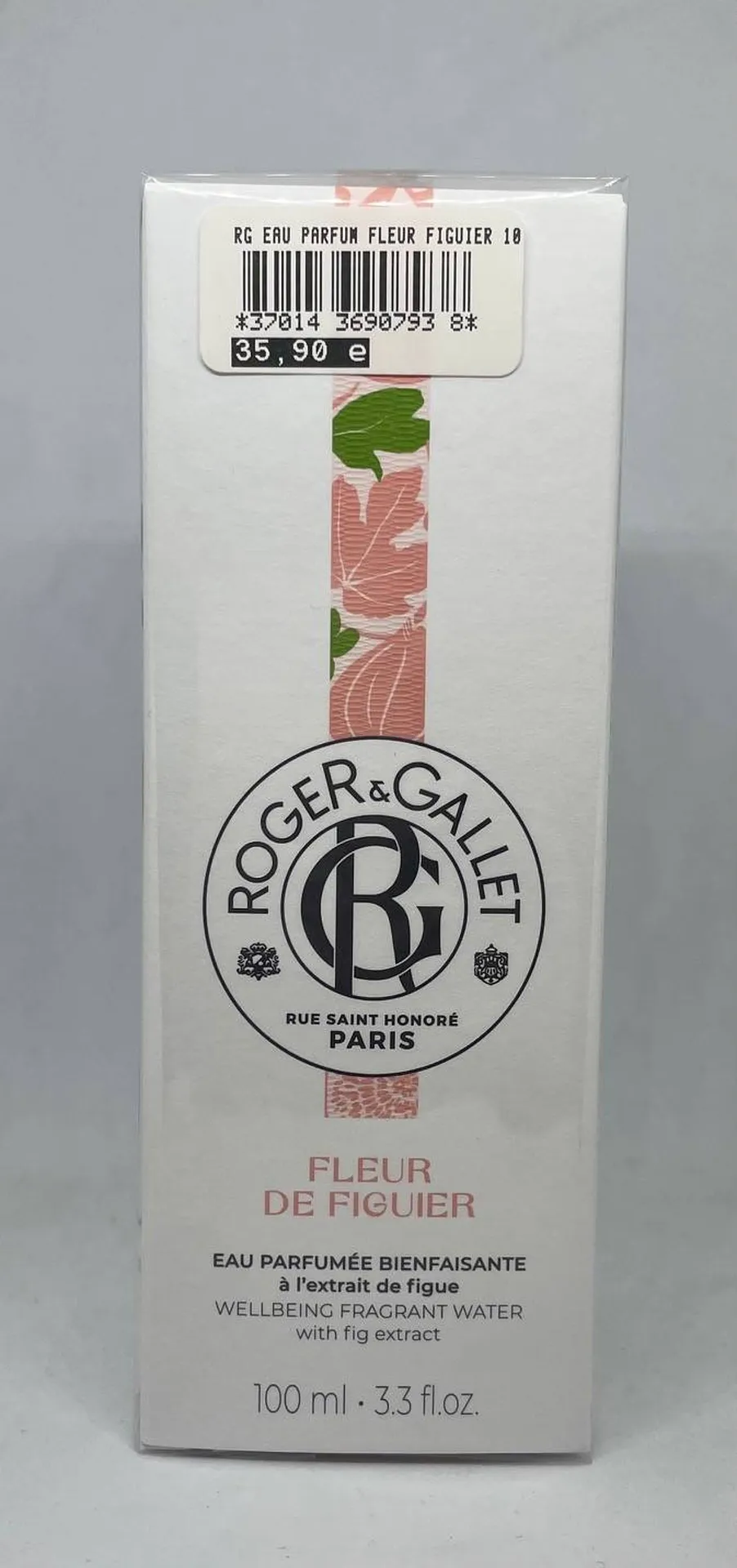 ROGER&GALLET eau parfumée bienfaisnate Fleur de figuier