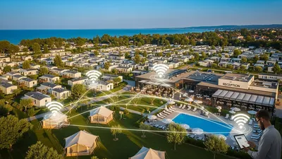 Solutions wifi bornes extérieures et mbh pour camping