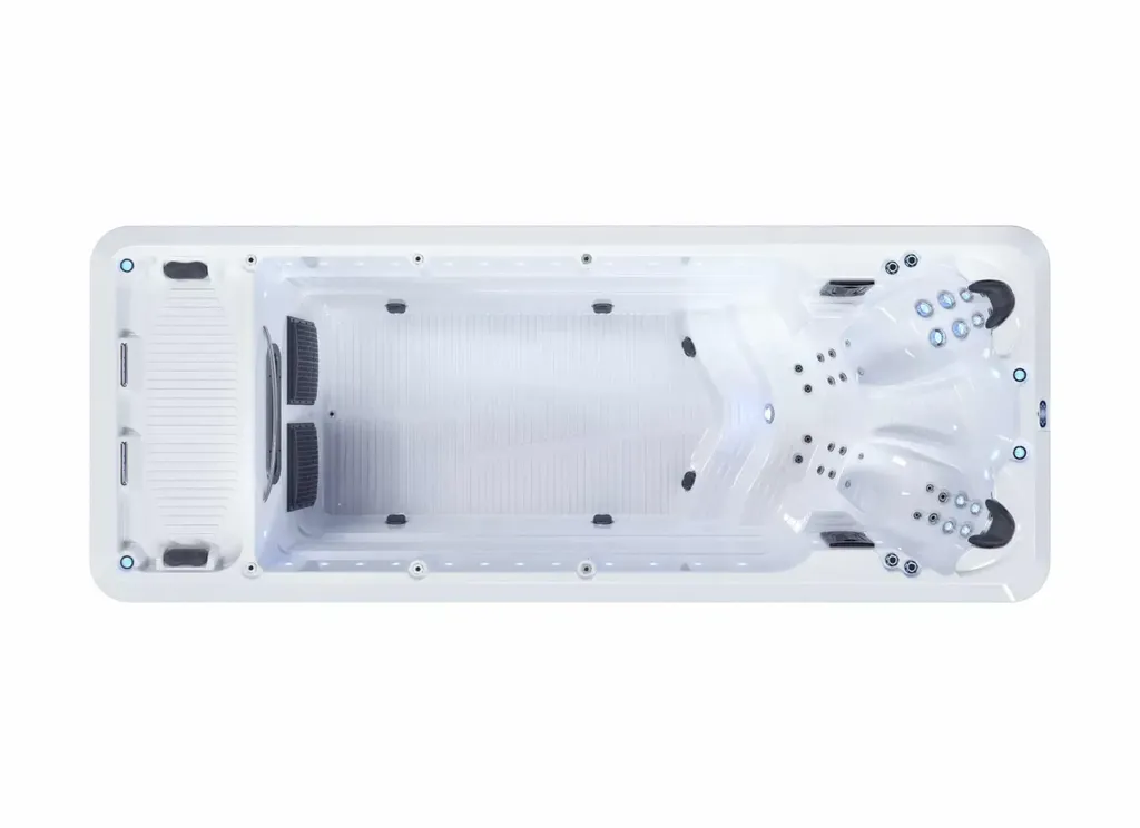 Spa de nage Americain 2 places, 45 jets: modèle Activaspa