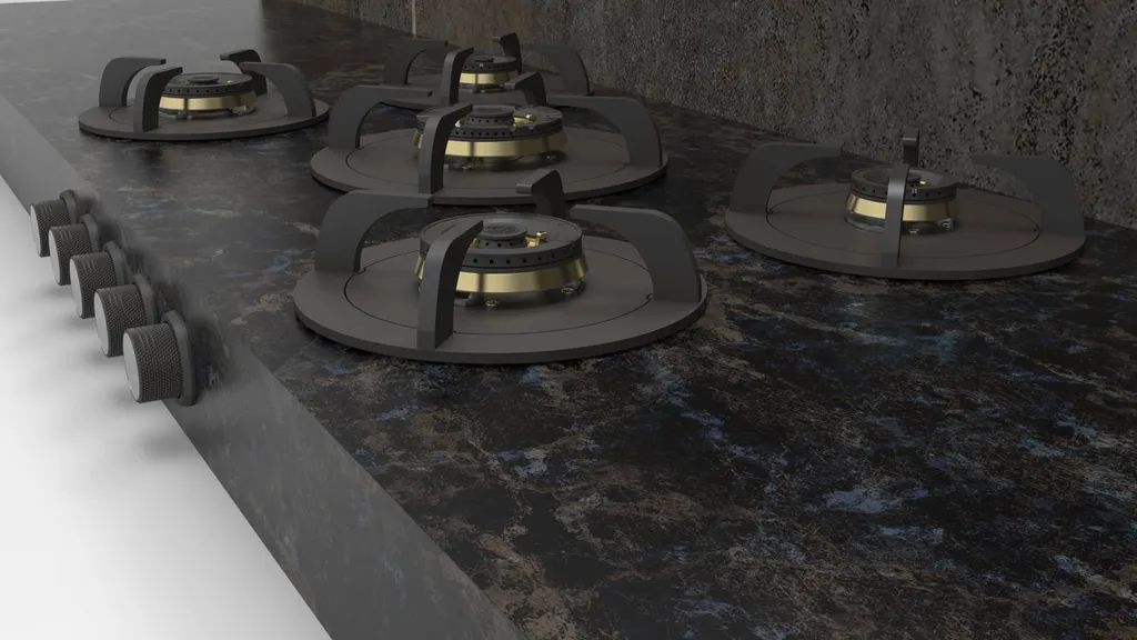 Bruleur individuel finition laiton Variocook