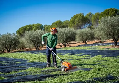 Débroussaillage de terrain envahi par la végétation et nettoyage complet avant saison estivale à Draguignan